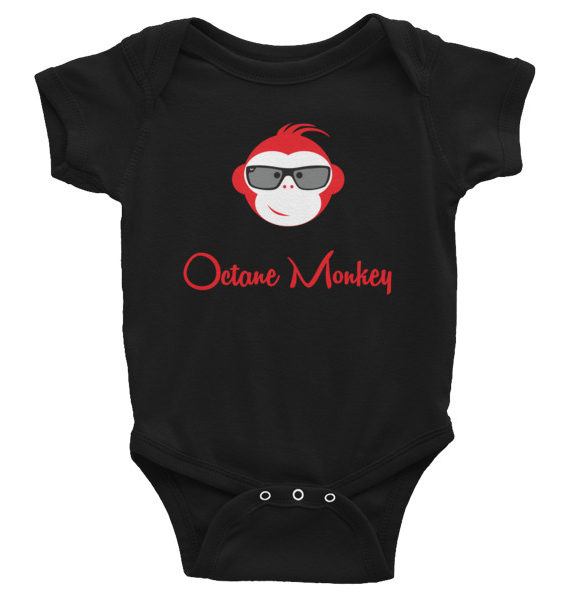 Octane Monkey Infant Bodysuit Onesie